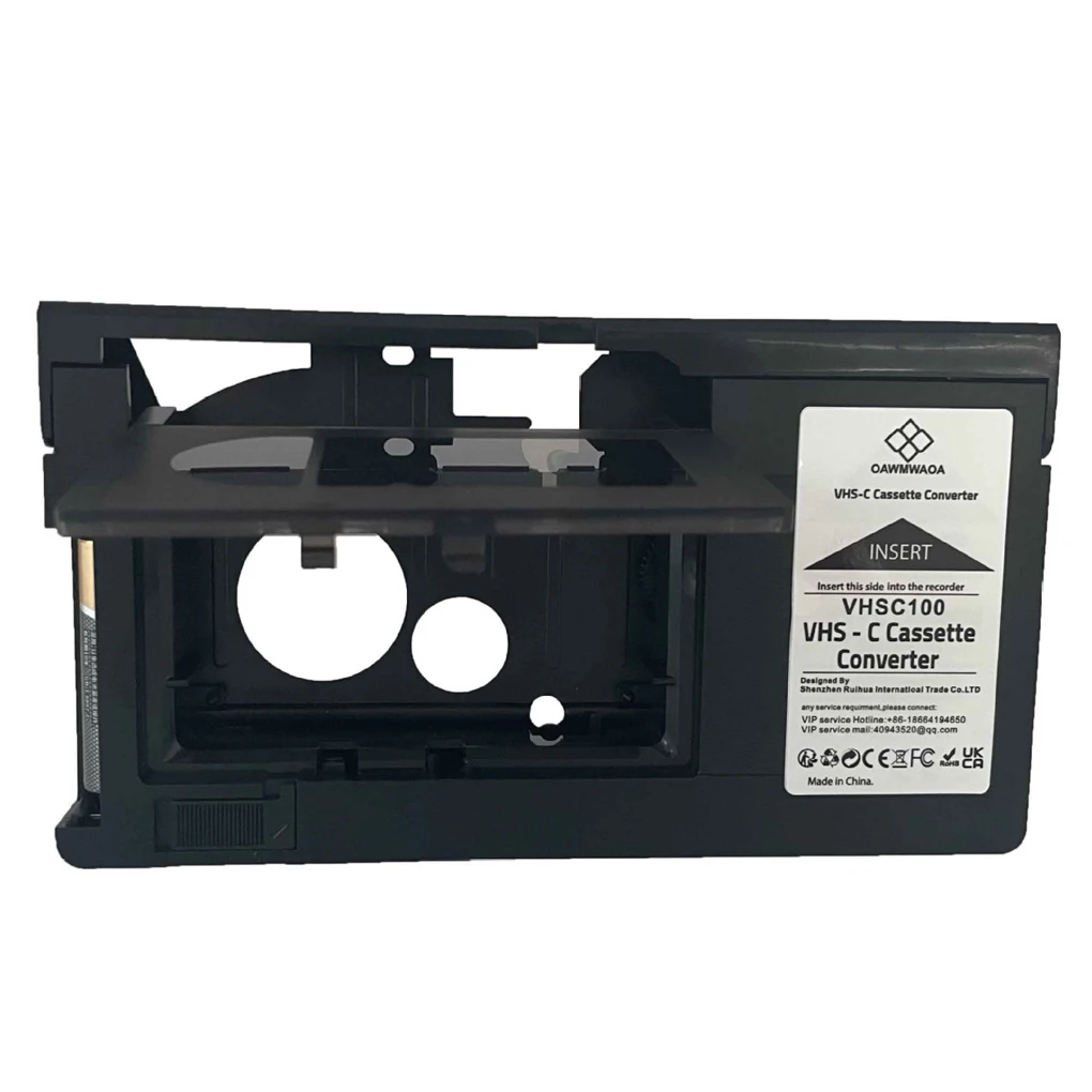 

Оригинальный заводской адаптер для кассет VHS с защитой от вскрытия для видеокамер VHSC VHS - Адаптер для кассет A