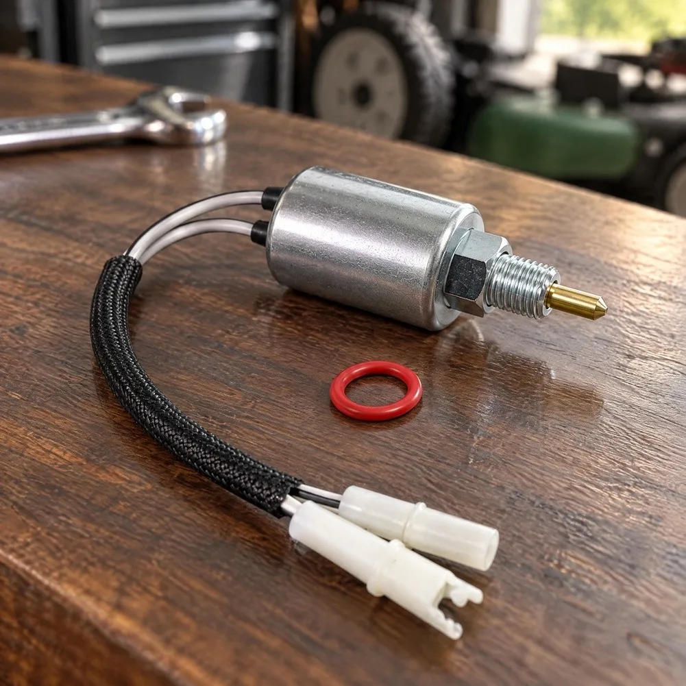 951-14972 Carbureor Solenoid Valve Replacemen for Lawn Mower Applicaions Including B30 and Cade X1 Riding Models