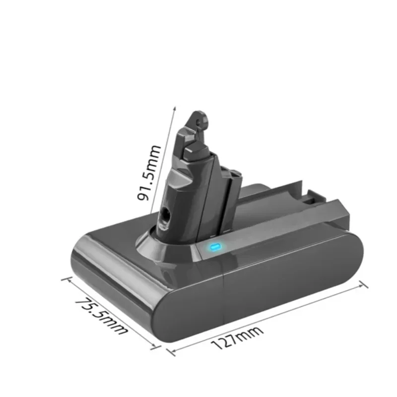 Мощный литий-ионный аккумулятор для пылесоса V6, 21,6 в, 12800 мАч, для DC58, DC59, DC61, DC62, DC72, DC74, 595, 650, 770, 880