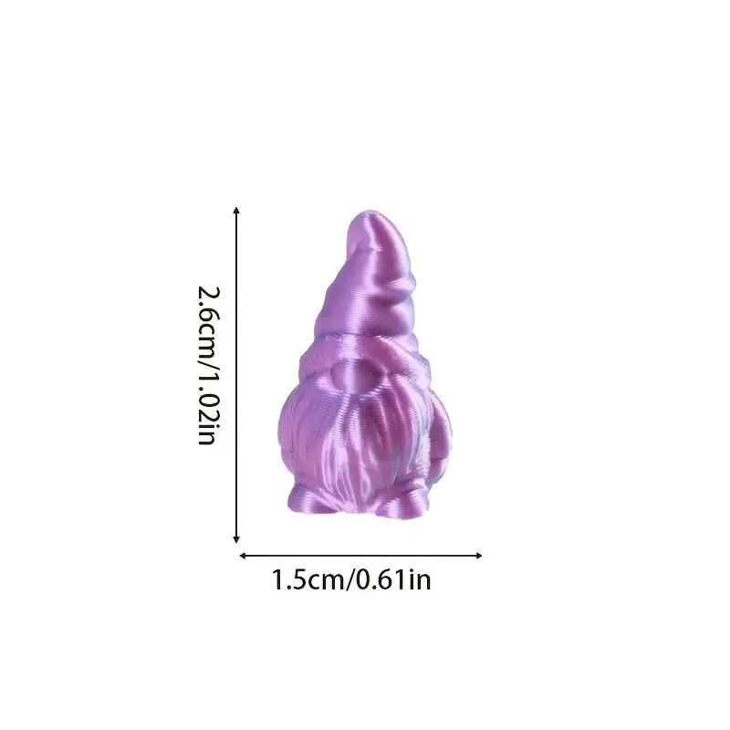 100pcs 3D Printed Mini Dwarf Statues, Mixed Colors, Indoor/outdoor Garden Decor, Birthday Gifts, Collectible Lawn Art, Party Favors, Outdoor Garden Accessories, Statue Figurines, Statue Decorations