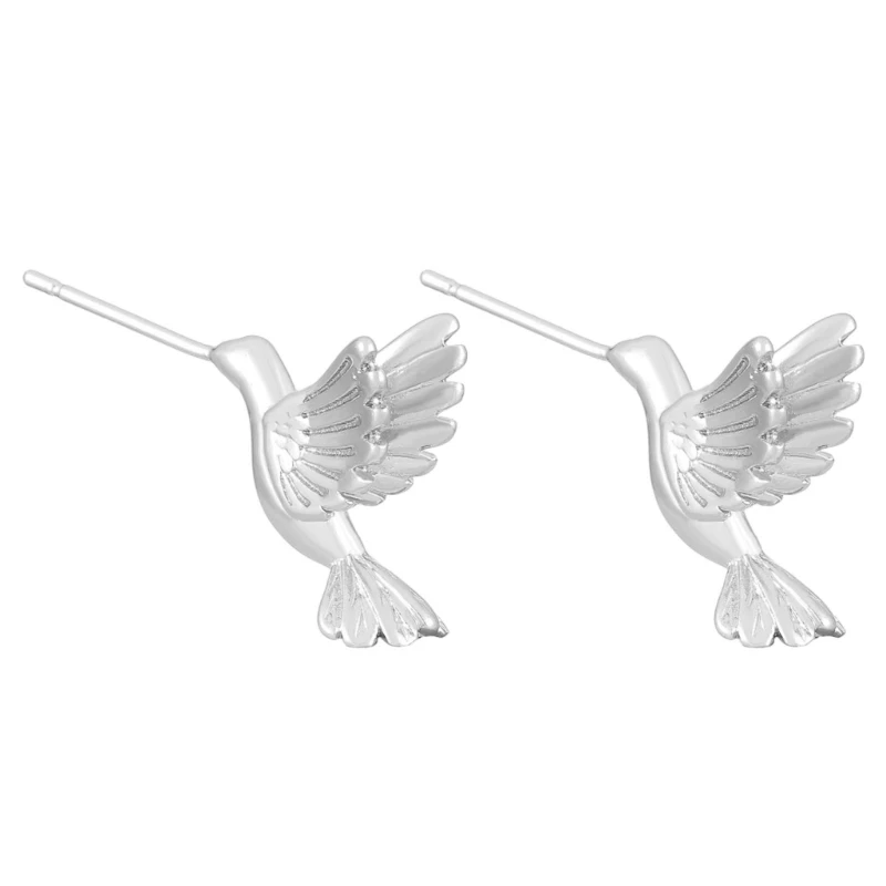 Alloy Flying Bird Inspired Earrings Stylish Earring Fashionable Jewelry Accessory for The Modern Woman and Girls