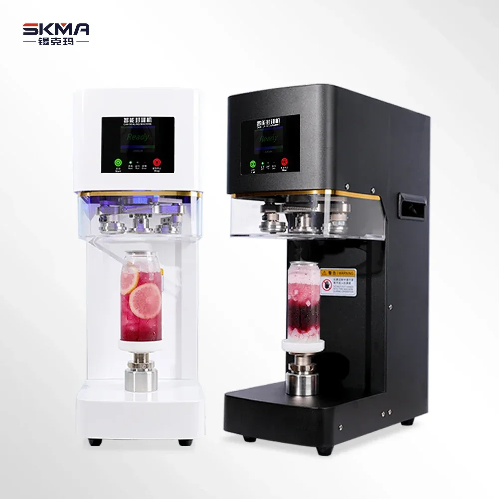 

2023 New High Efficiency Automatic Can Sealer Machine Coffee Soda And Beer Pop Can Sealing Machine