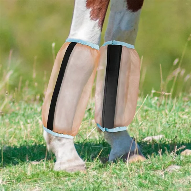 ABWE-Leggings para caballos, suministros ecuestres, mallas para caballos, equipo protector antimosquitos, protección para pezuñas, mallas para caballos