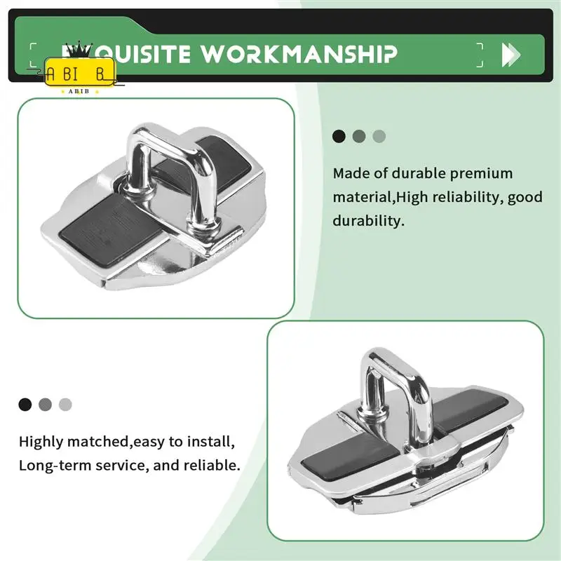 

ABIB -Car TRD Door Lock Buckle Upgraded Stabilizer Cover Latches Stopper For-Lexus-Toyota Series Eliminate Abnormal Space