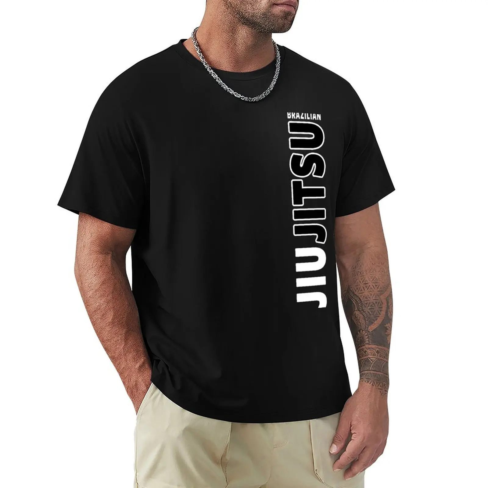 

JIU JITSU - BRAZILIAN JIU JITSU T-Shirt oversized graphic tee graphic t shirt vintage man clothes mens big and tall t shirts