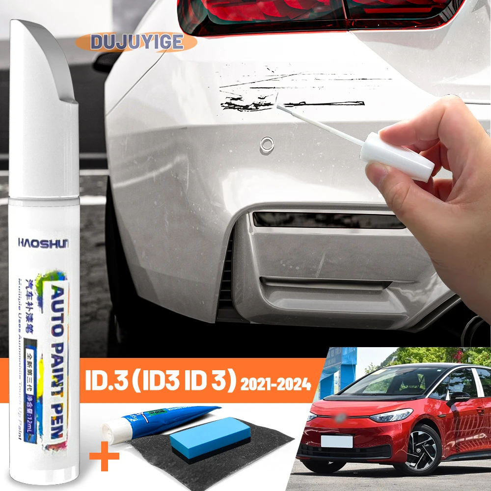 For VW ID.3 ID3 ID 3 2021-2024 2022 2023 Car Paint Pen Paint Care Fixer Scratch Repair Wax Painting Scratch Remover Accessories