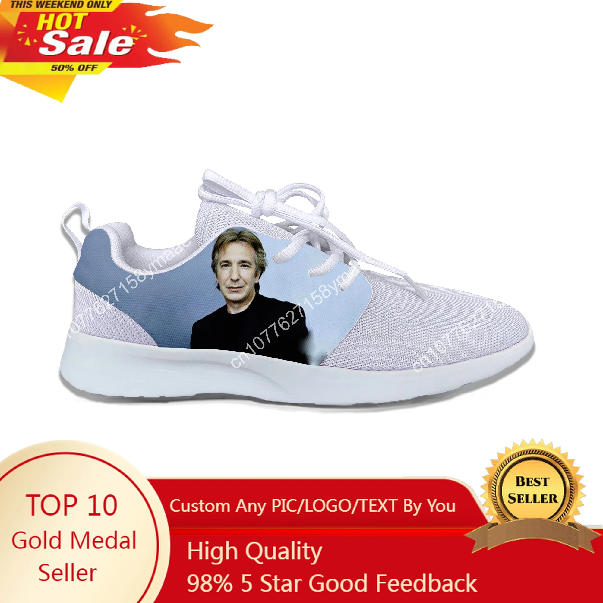 

Hot Cool Fashion Pop New Summer High Quality Sneakers Casual Shoes Men Women Alan Rickman Mesh Running Shoes Latest Sports Shoes