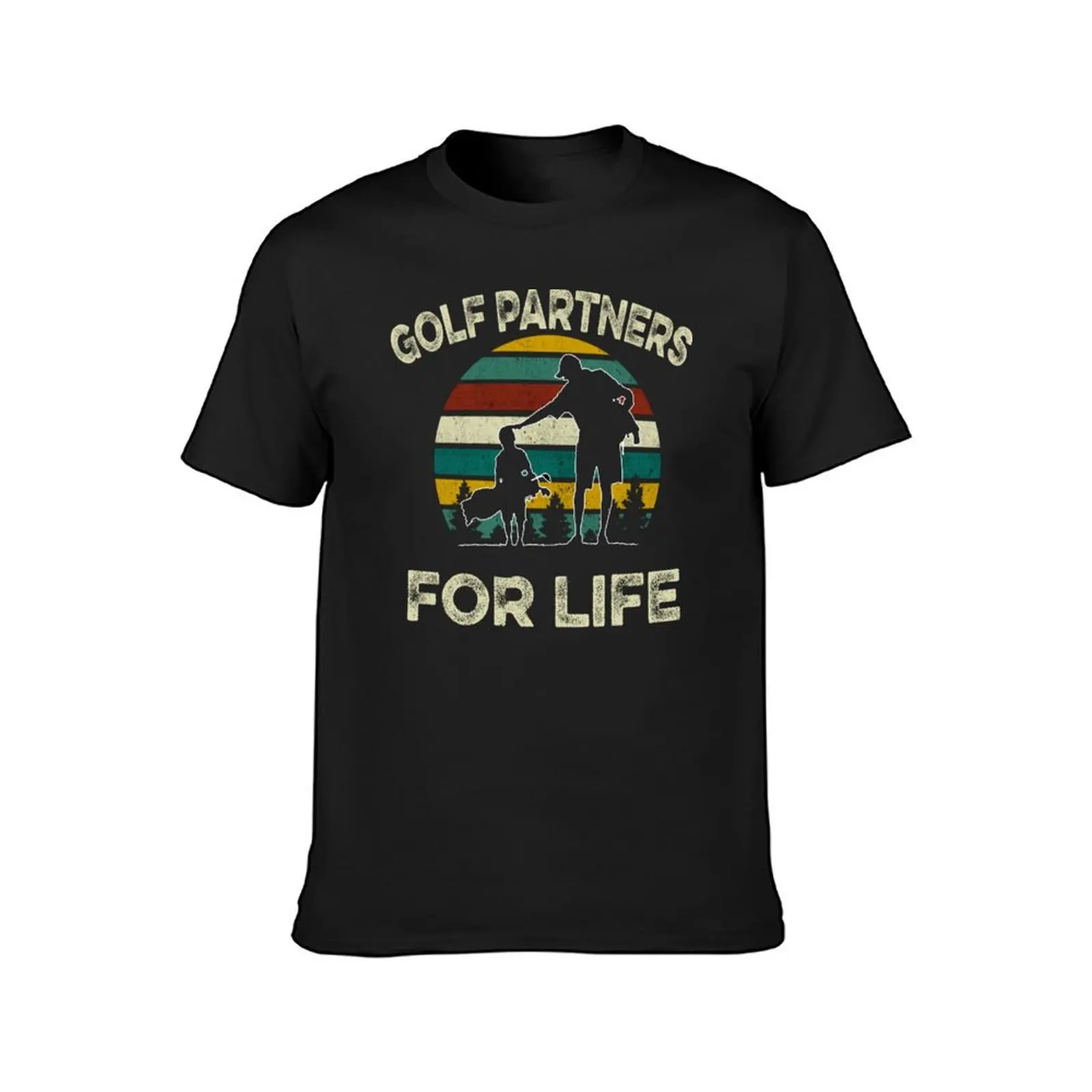 Golfing T Shirts Matching Father Daughter Golf Partners For Life Shirts Father's Day Gift Idea Vintage Best Friends Shir T-Shirt