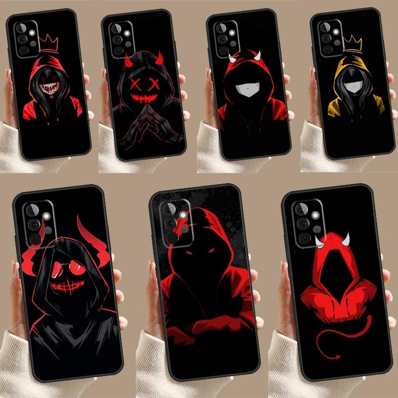 Devil Bad Boy Anime Case For Samsung Galaxy A13 A33 A53 A15 A25 A35 A55 A54 A34 A14 A71 A51 A12 A32 A52 Cover