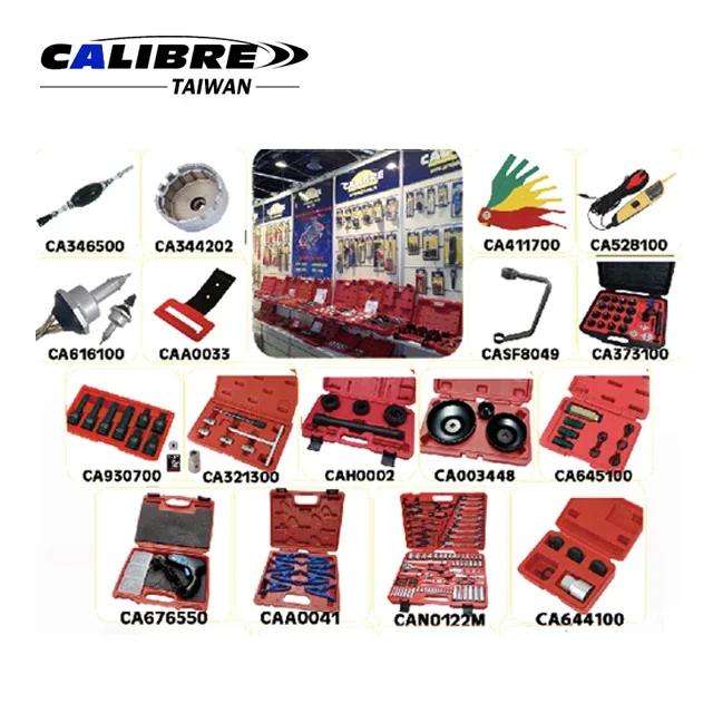 TAIWAN caliber Car Repair 6PC Set di strumenti per barella per tubi e coda di scarico