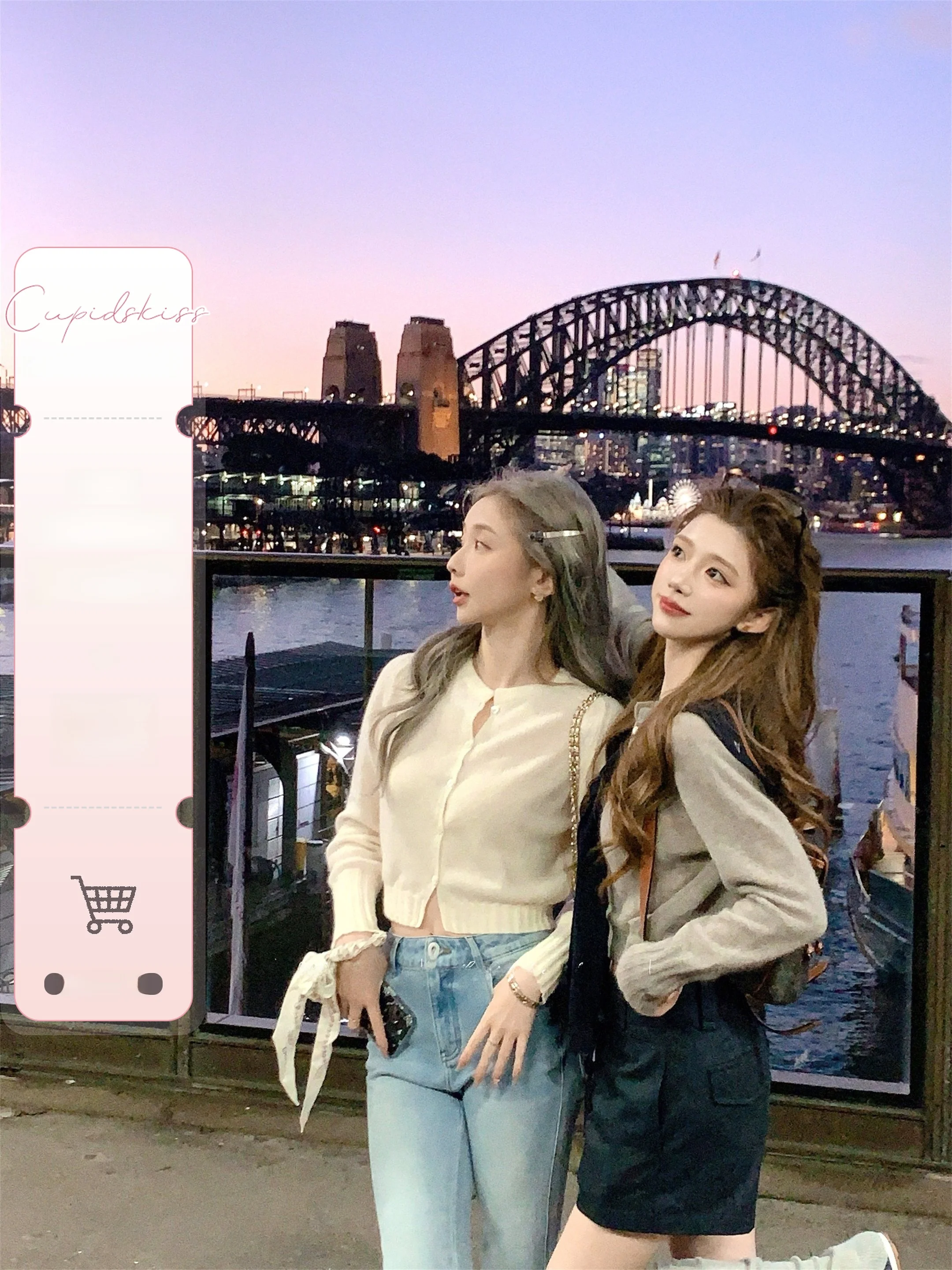 

CSK Cupid Jennie Inspired Knitted Cardigan 75 Wool 20% Racoon Early Autumn Wear Soft Sle Long Sve Button down Ladies Swe...