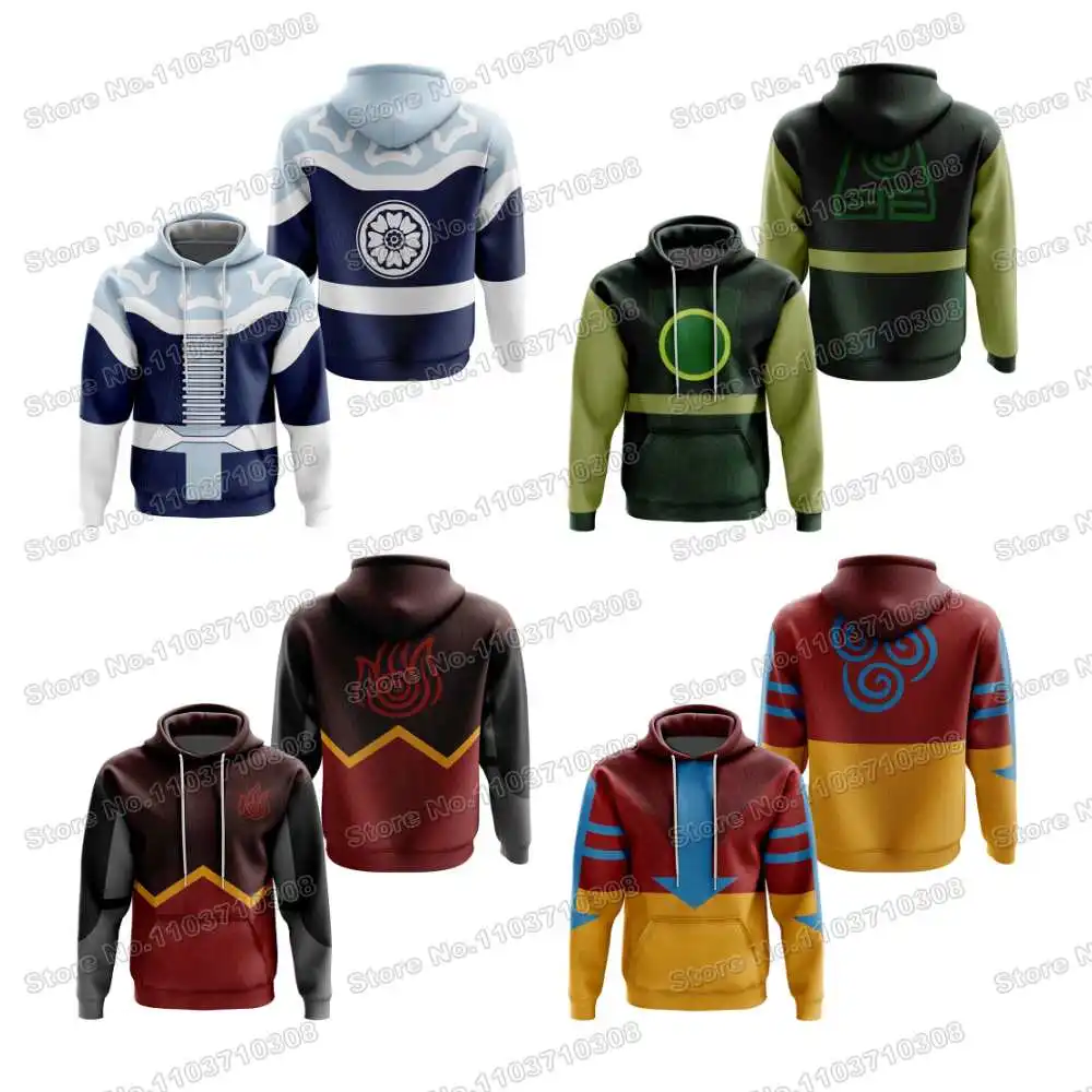 Kendo Running Sportswear Avatars-Hoodie gym  Anime Fishing Camping  Men's Hoodie Harajuku Autumn Winter Streetwear Clothe