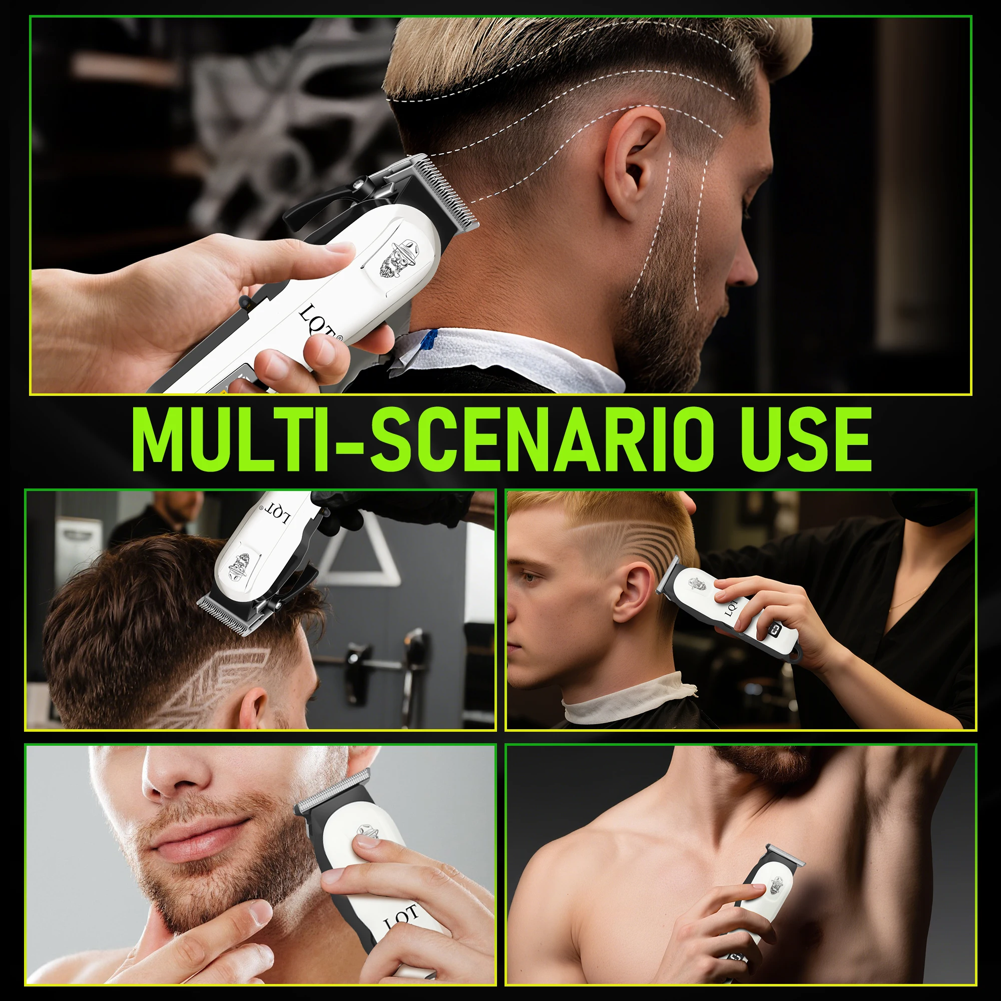 LQT 2pcs Hair Clippers Tools,  - Mens Grooming Tools ulasan dan harga