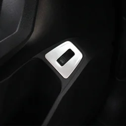 Stainless Steel Car Stickers Covers Switch Button Panel For VW Volkswagen Tiguan 2 MK2 2016 2017 2018 car accessoires