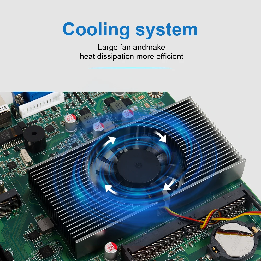 إنتل سيليرون N5095 نوس سيرفر اللوحة الأم ، 12x7Pin ، ساتا 1x ، DDR4 ماكس دعم ، MHz ، سوديم كمبيوتر صناعي