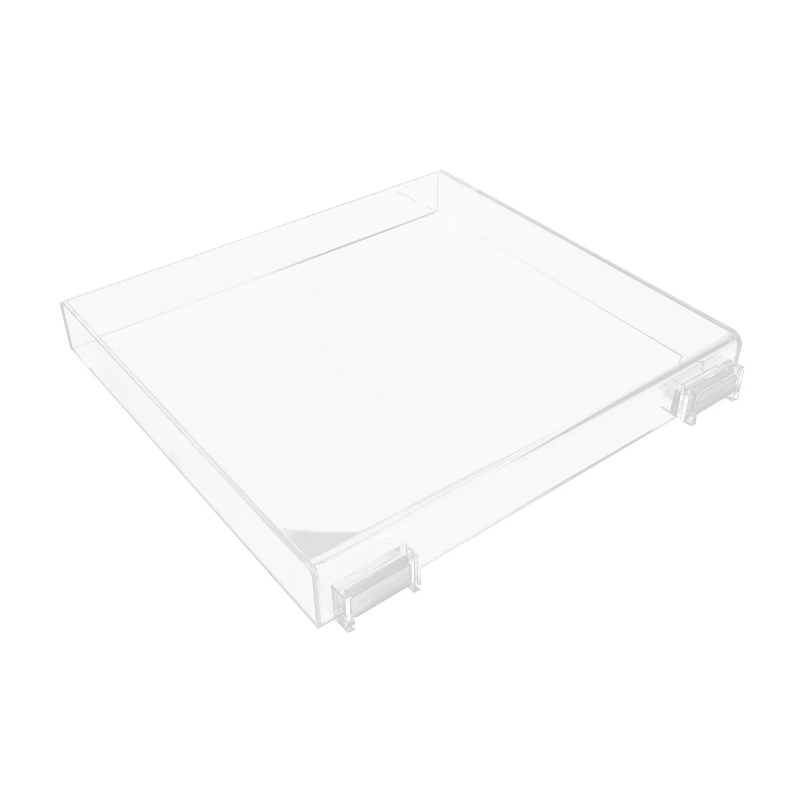 Clear Acrylic Turntable Dust Cover Removable Hinged Record Player Protector Compatible At-Lp60x Vinyl Record