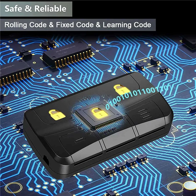

ABJF-2X 280Mhz-868Mhz Remote Control Garage Door Opener Multi Frequency Code Garage Remote Control Duplicator Transmitter