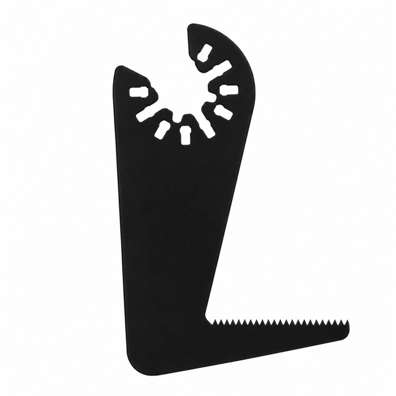 Single-Sided Oscillating Multi-Tool Saw Blade, Curved Hook Special-Shaped Swing Blade for Wall Cutting, Power Tool