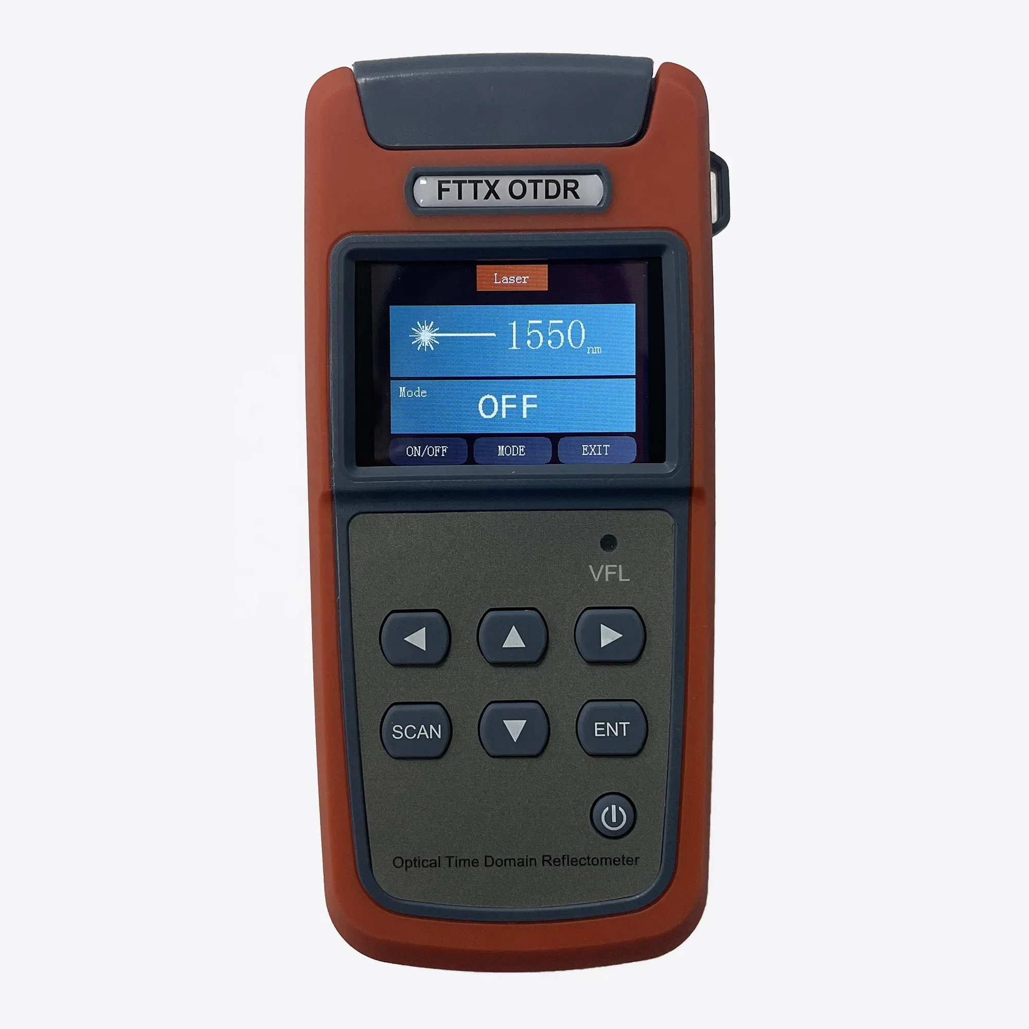 1550nm 22dB 60KM 5 Functions in 1 Device smart OTDR with Optical Power Meter and Optical Light Source and VFL and iOLM Event Map