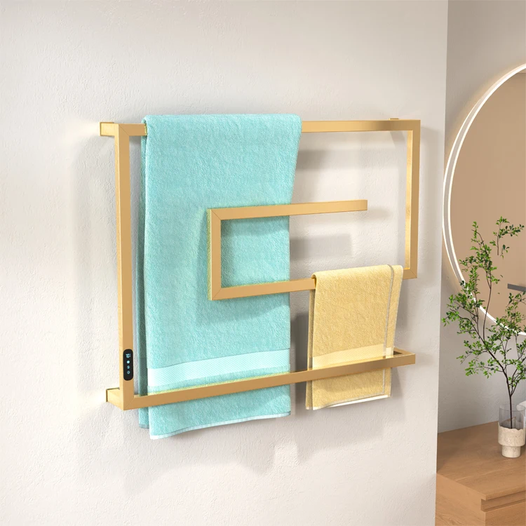 

Heated Towel Rail Electric Towel Warmer Machine Electric Heating Towel Radiator Rack