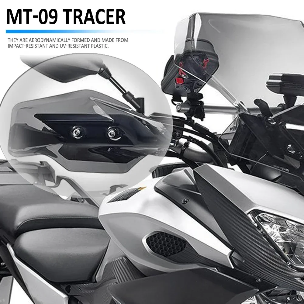 Motorcycle For YAMAHA MT-09 Tracer 900 MT-09 Extended Hand Guard Deflector Handguards Protectors Windscreen 2014-2017 2015 2016