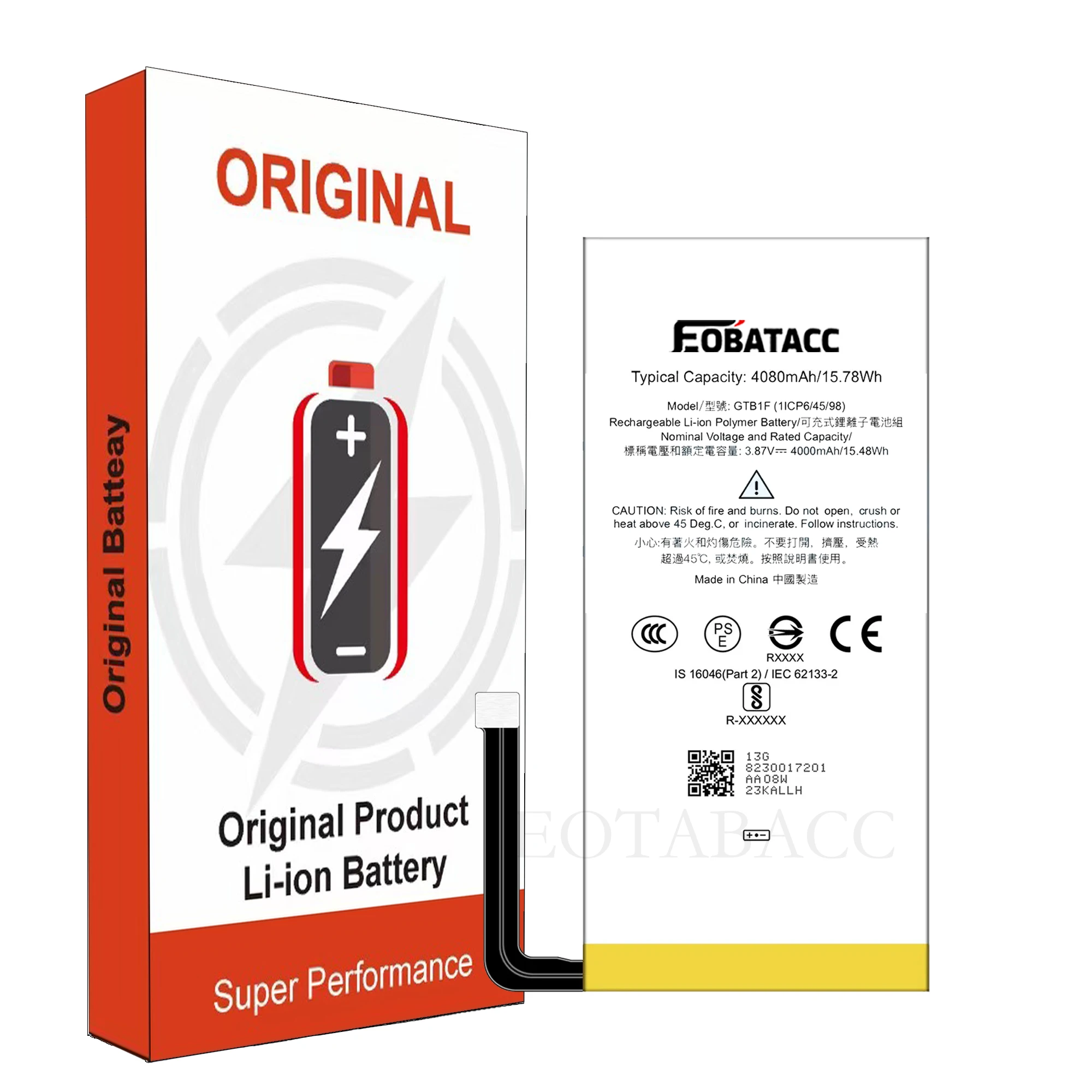 2025 YEARS EOBATACC 100% New 4080mAh GTB1F battery Pixel 5 For HTC Google Pixel 5 battery+ Free Tools