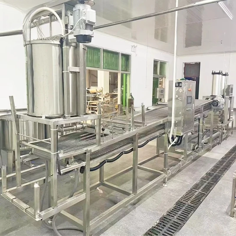 Customized FLAutomatic 400Kg/H High Productivity Thin Dried Tofu Skin/Beancurd Skin/Beancurd Sheet Machine with PLC Core 380V
