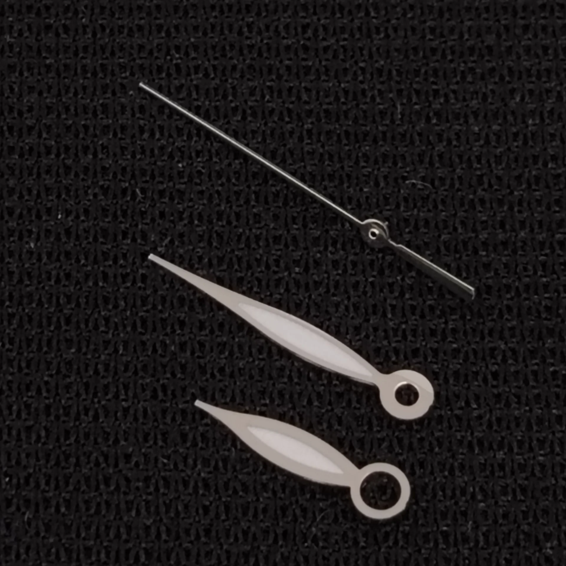 Стрелки часов NH35, золотые и серебряные, бамбуковые стрелки в форме листа с зелеными светящимися аксессуарами для часов NH35 NH36 Механизм