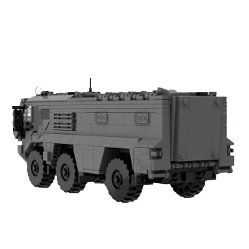 Military Vehicle Series Russia Typhoon-K MRAP Car MOC Building Block DIY Model Puzzle Originality Education Collection Brick Toy