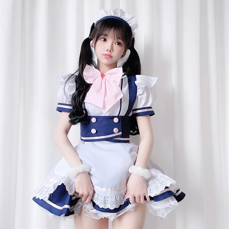 Meid Cosplay Coffee Shop Kostuum Lolita Prinses Jurk Schattig Zacht Meisje Anime Vrouwen Kostuum