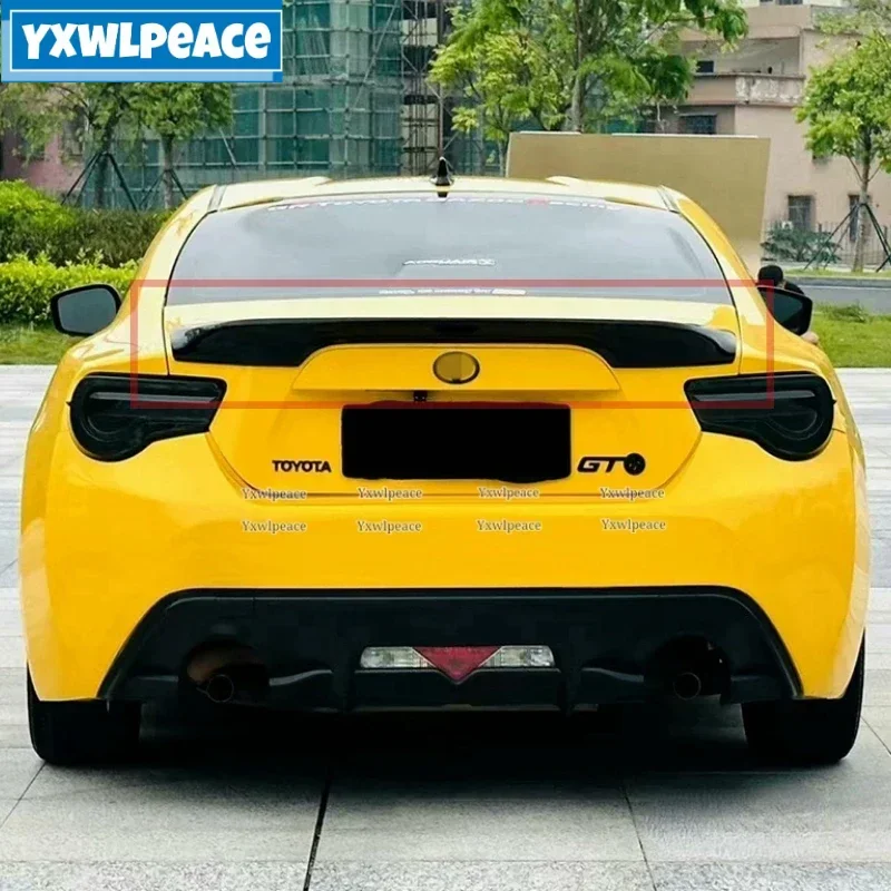 

For Toyota GT86 BRZ Spoiler 2013 2014 2015 2016 2017 High Quality ABS Plastic Rear Trunk Lip Spoiler Car Accessories