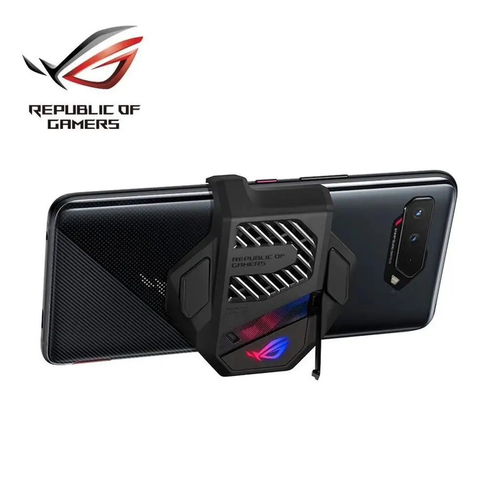 ASUS ROG AeroActive Cooler 5 Cooling Fan For ASUS ROG 5S PRO Gaming mobile Phone Cooler Fan With Holder LED Lighting Ultimate