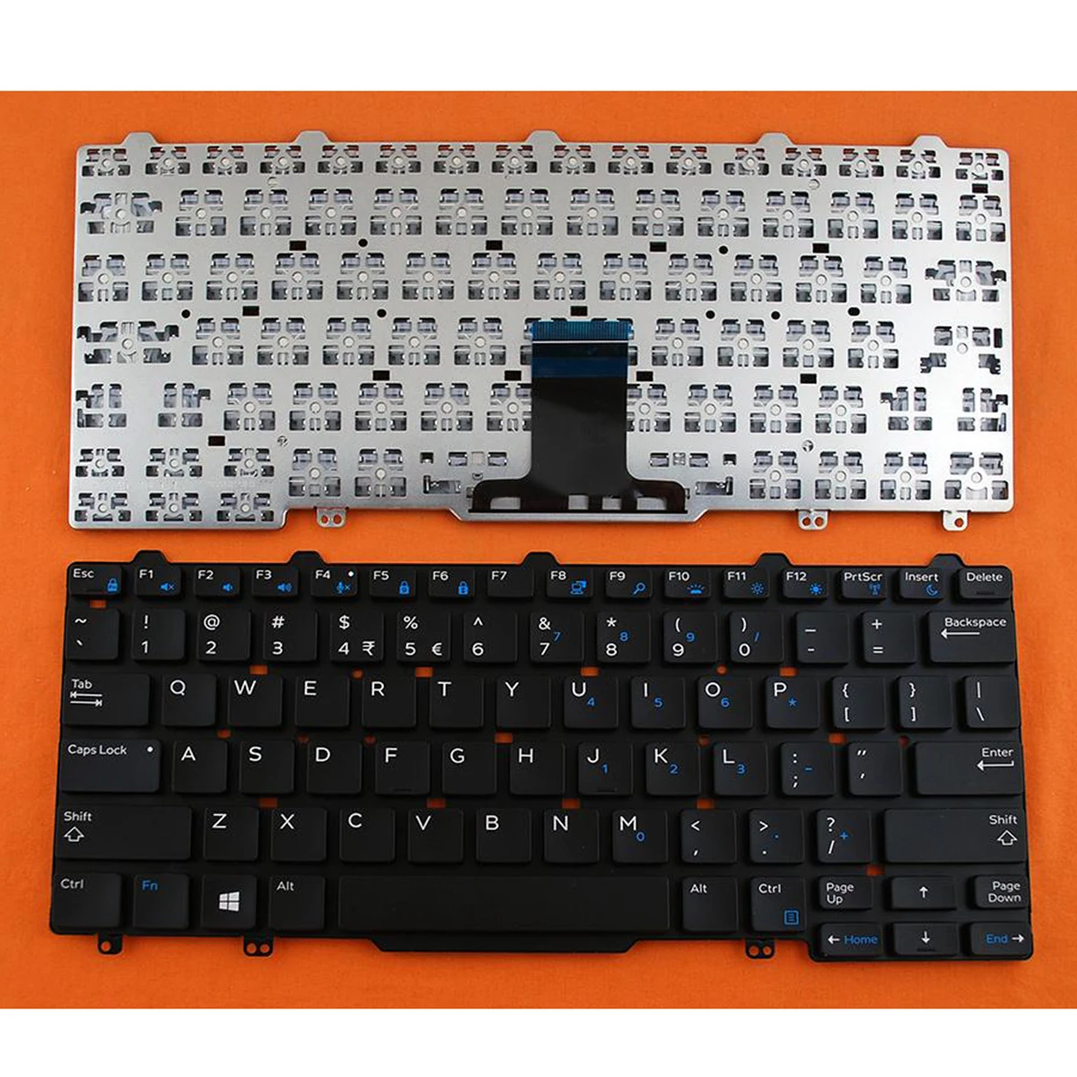 Siakoocty us English Keyboard For Dell Latitude 3150 3160 E5250 E5270 E7270 E7250 Keyboard Repalcement