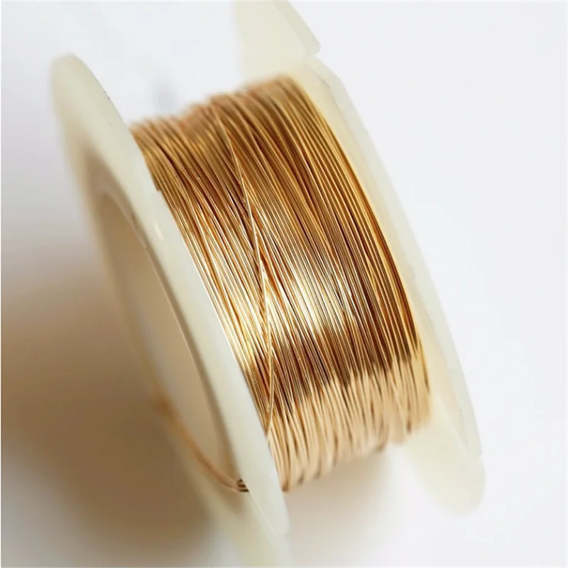 No Fade No Rust Best Quality Real 14K Gold Filled Wire for Jewelry Making Bracelet Necklace Earring Findings