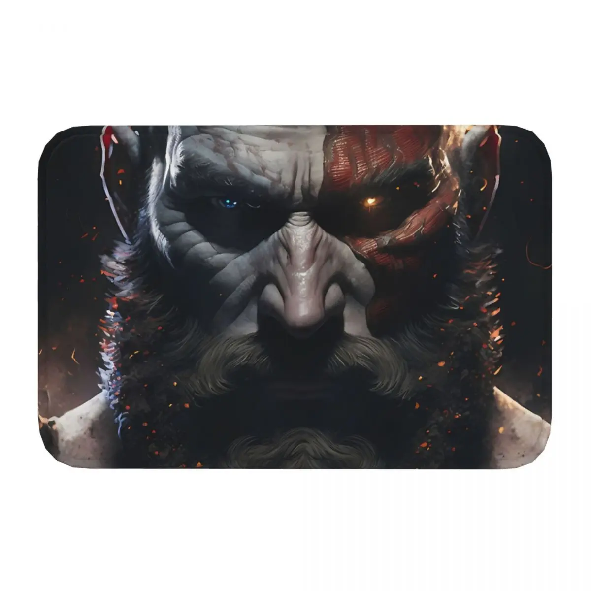 God Of War Ragnarok Game Bath Non-Slip Carpet God Of War Ragnarok Professional Design Mat Welcome Doormat Floor Decor Rug