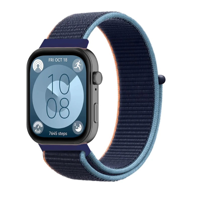 Nylon Loop Strap For Huawei Watch Fit 3/4/4 pro Smartwatch Adjustable Bracelet Correa For Huawei Watch Fit 3 Wristband Accessory