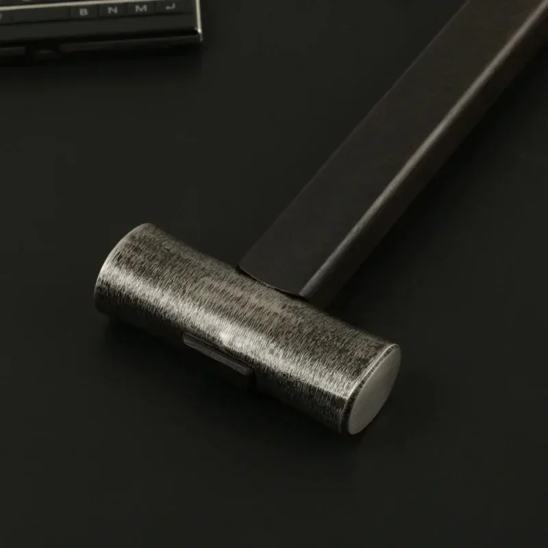 High-carbon Steel DIY Handmade Dark Hammer Professional Double-ended Hammer Wood Handle Woodworking Multifunctional Hand Tools