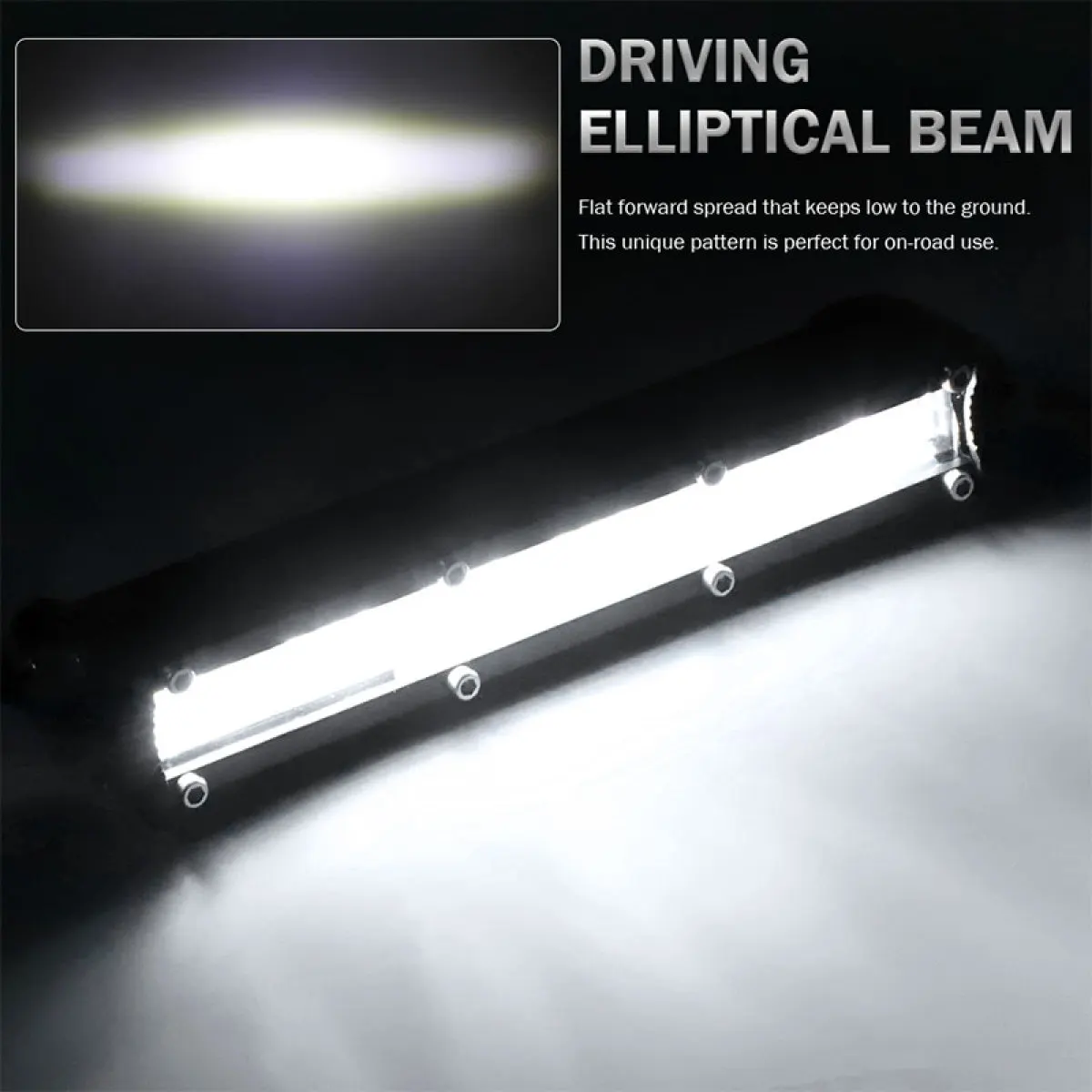 6D Slim LED Light Bar 7