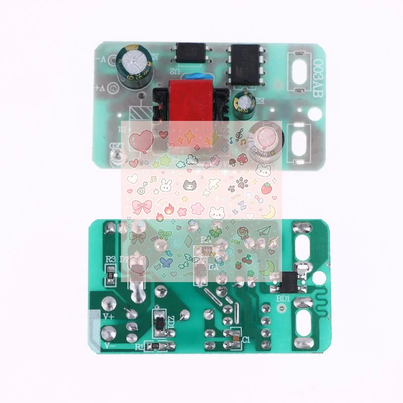 1Pcs DC Voltage Regulator Switch Circuit Bare Board Monitor LED Lights 110V 220V Tool AC-DC 12V 1A Switching Power Supply Module