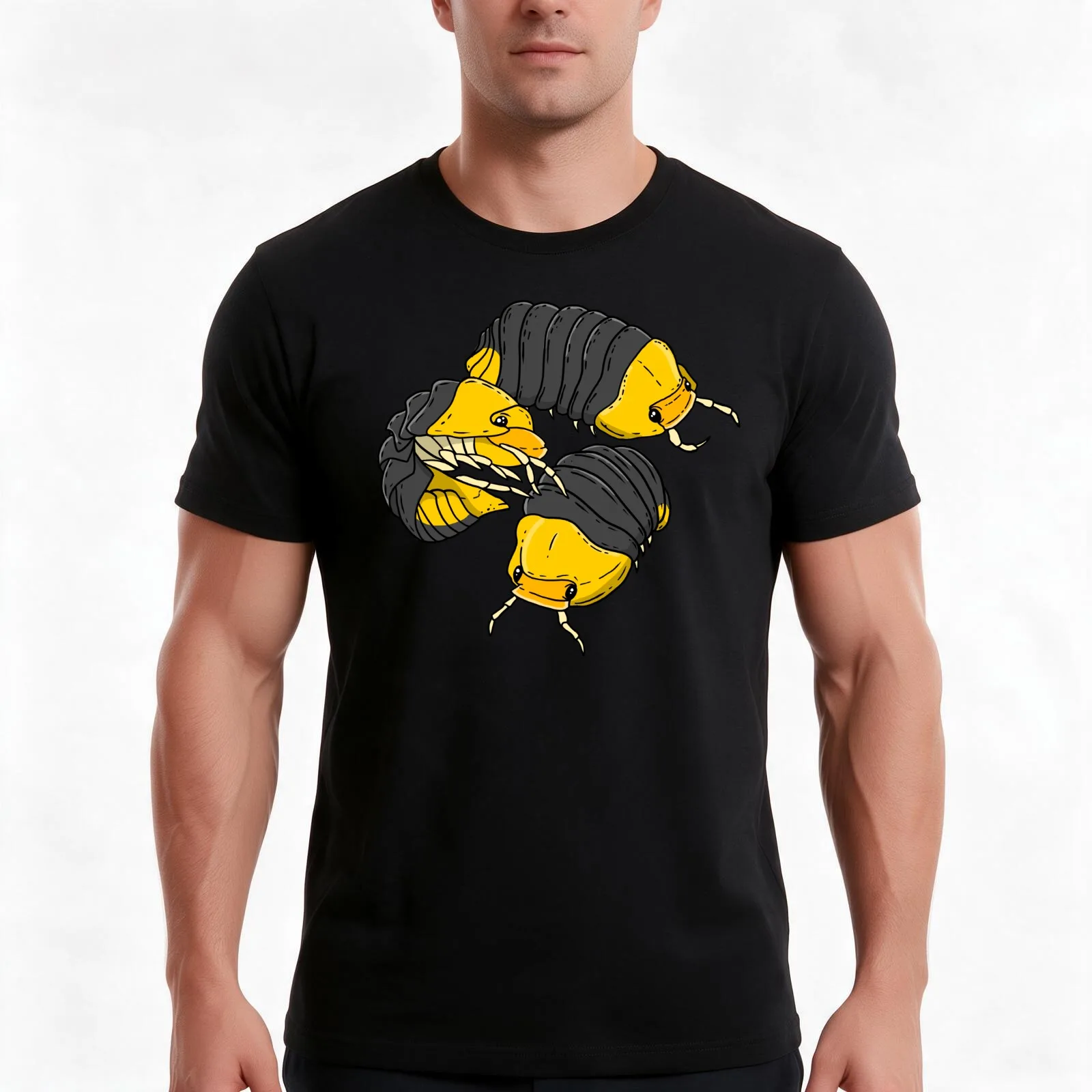Isopod Rubber Ducky Men T Shirt anime t shirts for man