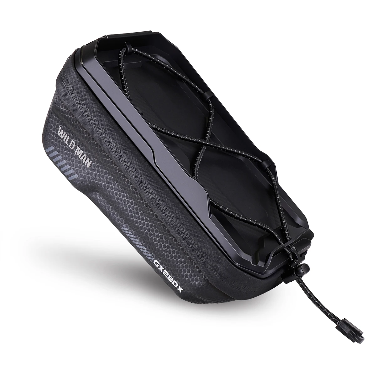 AliExpress WILD MAN Quick Release Bike Phone Bag Touch Screen Waterproof Handlebar Top Tube 2 in 1 EVA Hard Shell Front Frame Pouch