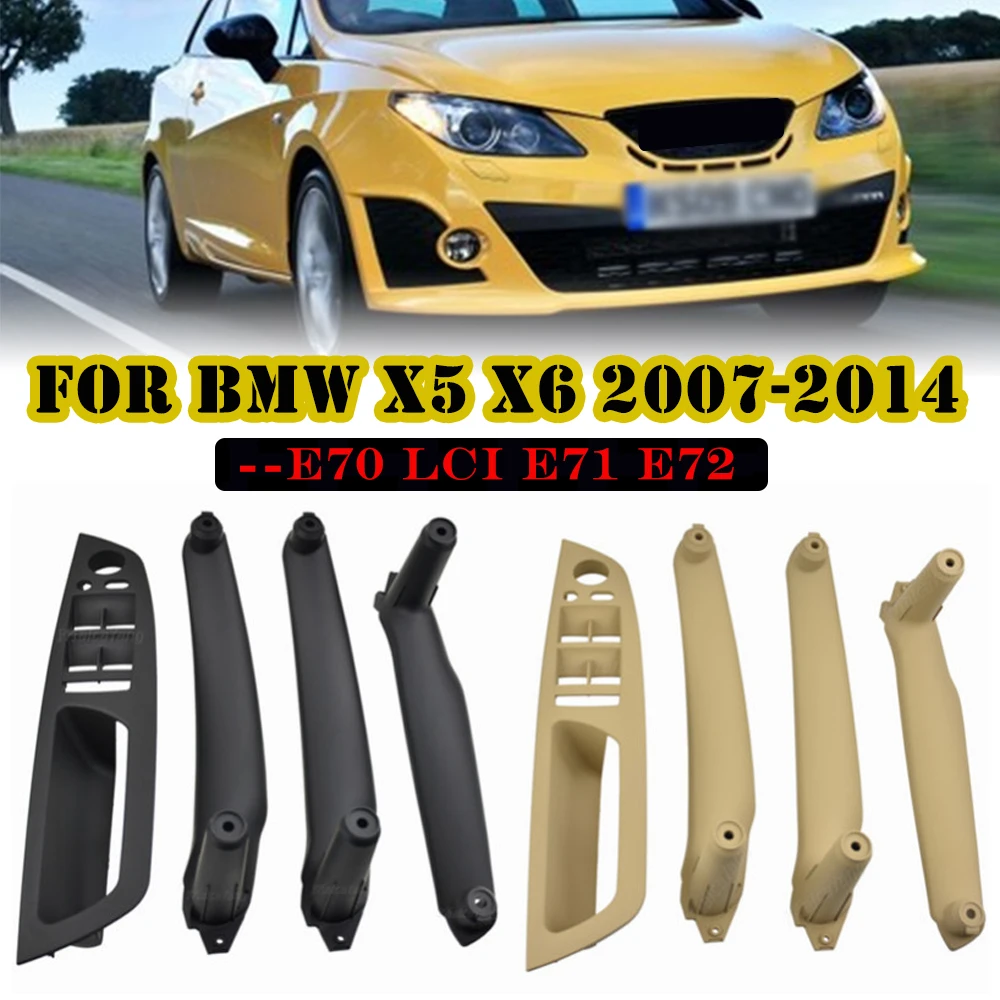 Innen Links Rechts Beifahrertür Zuggriff Innen Abdeckung Panel Trim Ersatz Für BMW X5 X6 E70 E71 E72 51416969401 402 – Detail 5