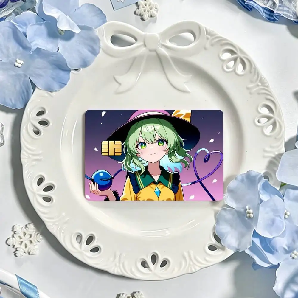 Koishi Komeiji Art Card HD Stickers Game Card Decal Card Matte Film Skin Small Chip Waterproof