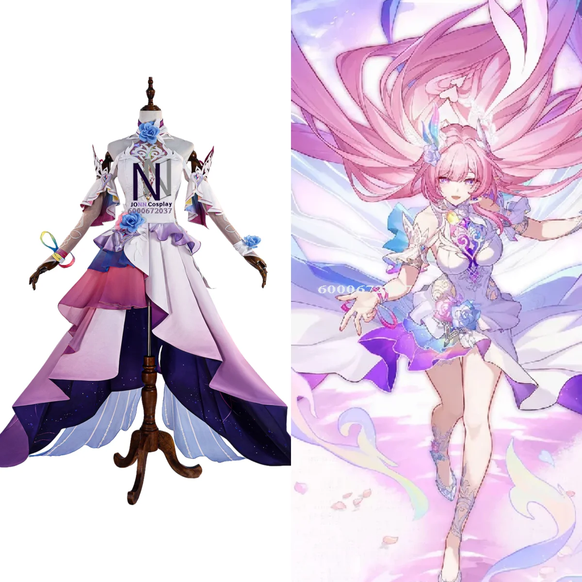 

Game Honkai: Star Rail Cosplay Costume Anime Cyrene Role Playing Clothes Fashion Dress Outfit Wig Shoes Women ComicCon Halloween