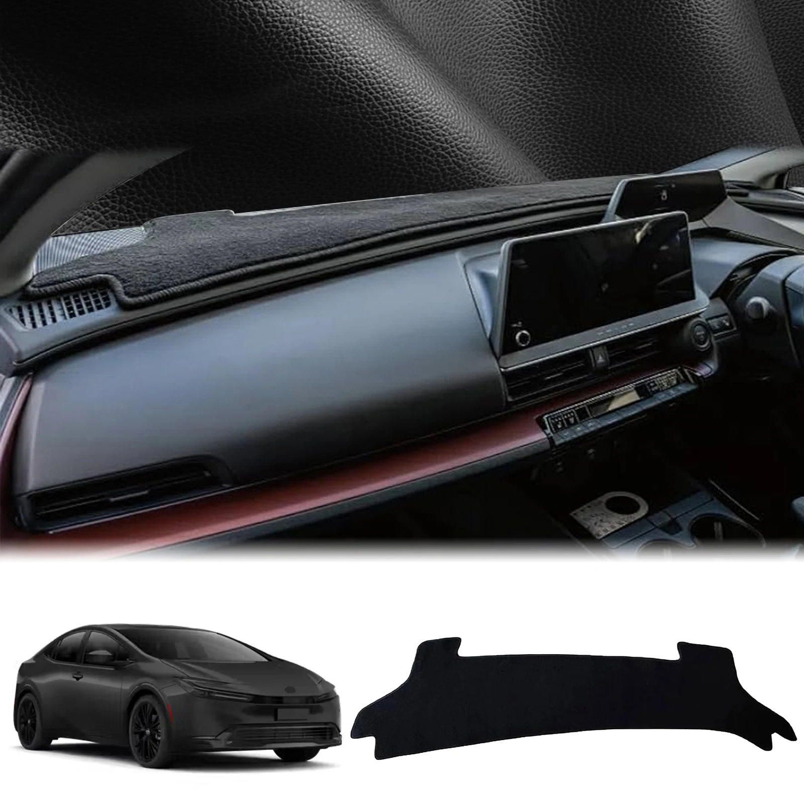 

fit for Toyota Prius 2022 2023 2024 2025 XW60 Car Dashmat Dashboard Cover Pad DashMat Sunshade Protective Carpet Accessories