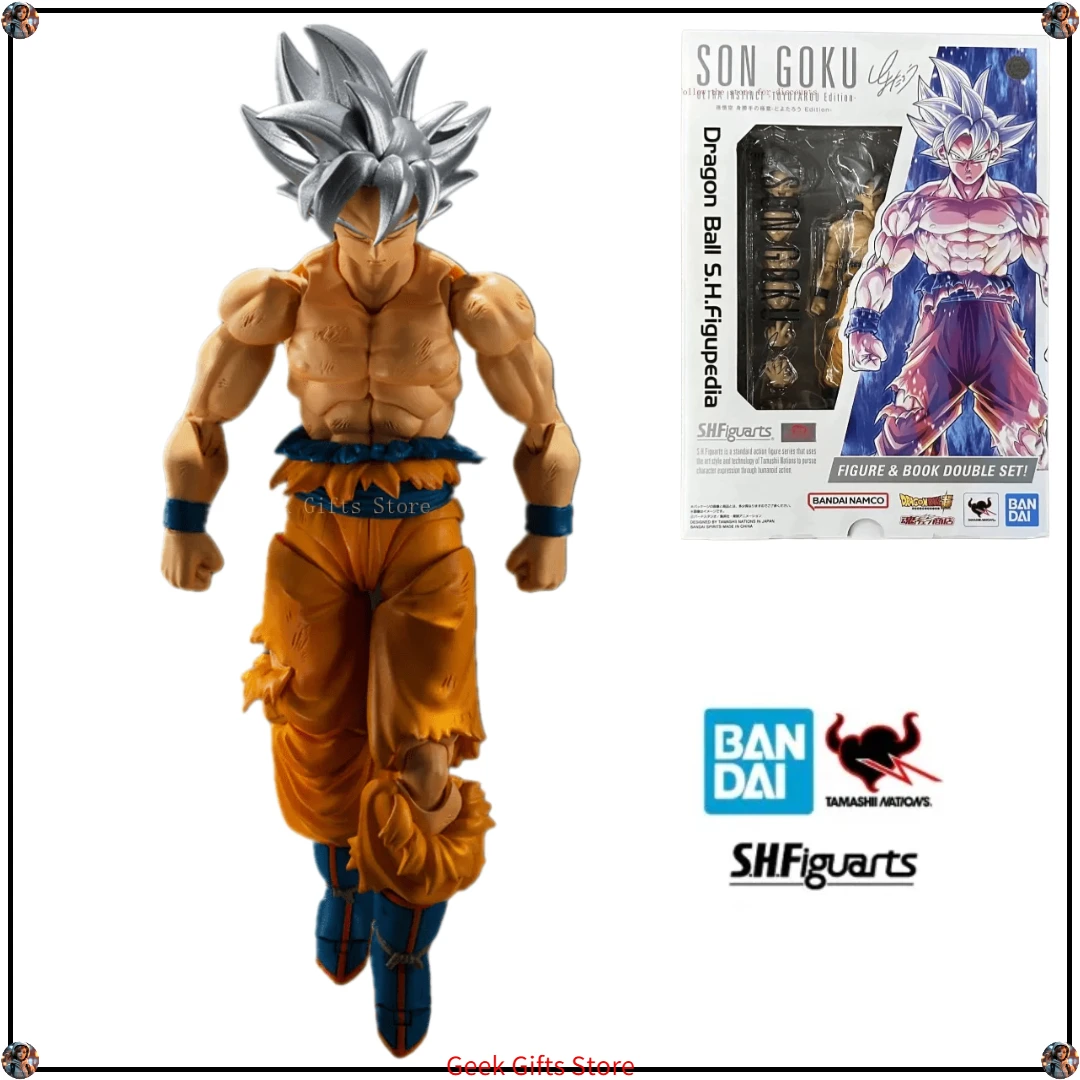 

In Stock Bandai S.H.Figuarts Goku Ultra Instinct Super Saiyan Hero Dragon Ball Anime SHF PVC Model Action Figures Toys Gifts