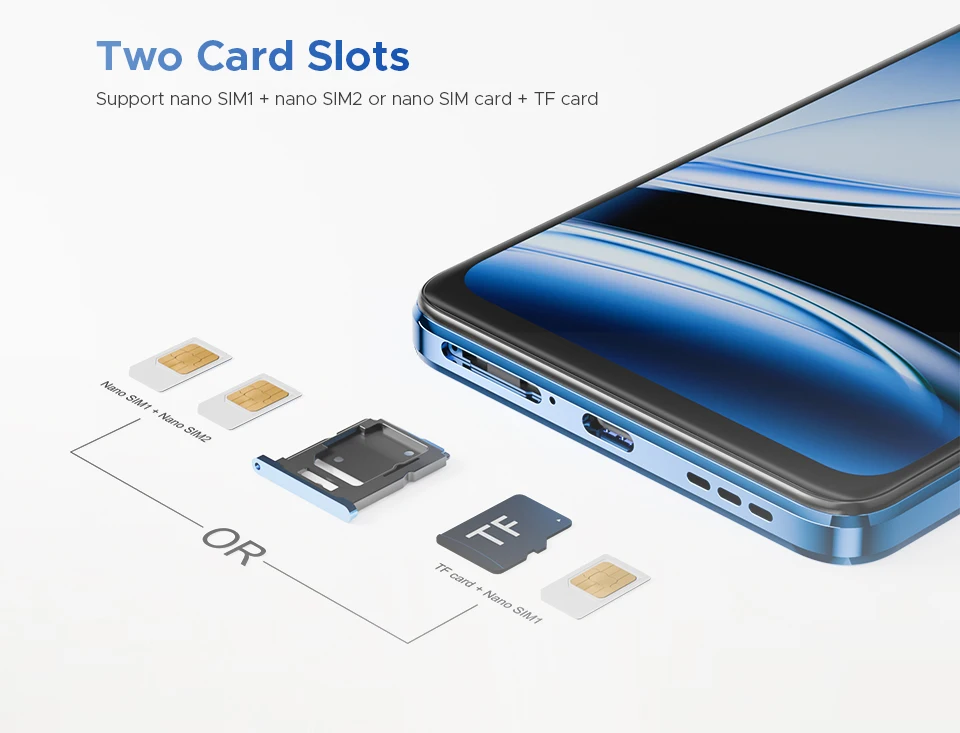 DOOGEE Note59 Pro+ 5G Smartphone Android 15 Global Version 6250mAh Battery 6.75'' 120Hz Display 12GB 512GB Mobile Phone NFC