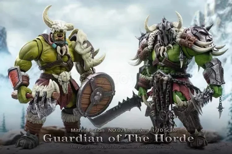

【Original】Mithril Action 02 Berserker 03 Master 1/10 Scale Guardian of The Horde Action Figure Collectibles Model Toy