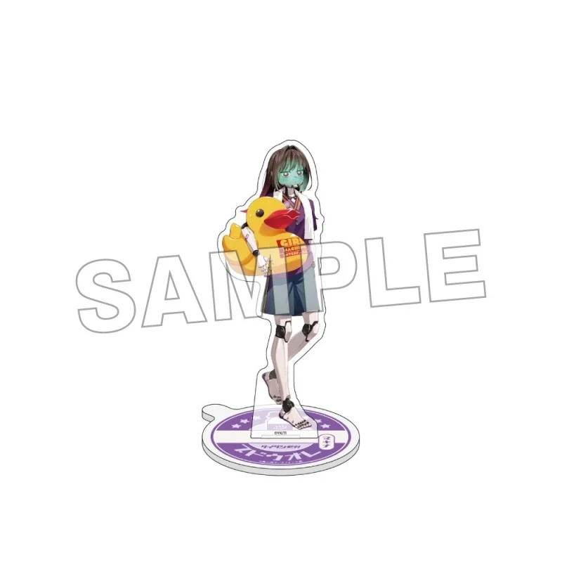 15cm Milky Subway Acrylic Stand Keychain Akane Chiharu Makina Kanata Game Character Table Decor Standee Plate Figure