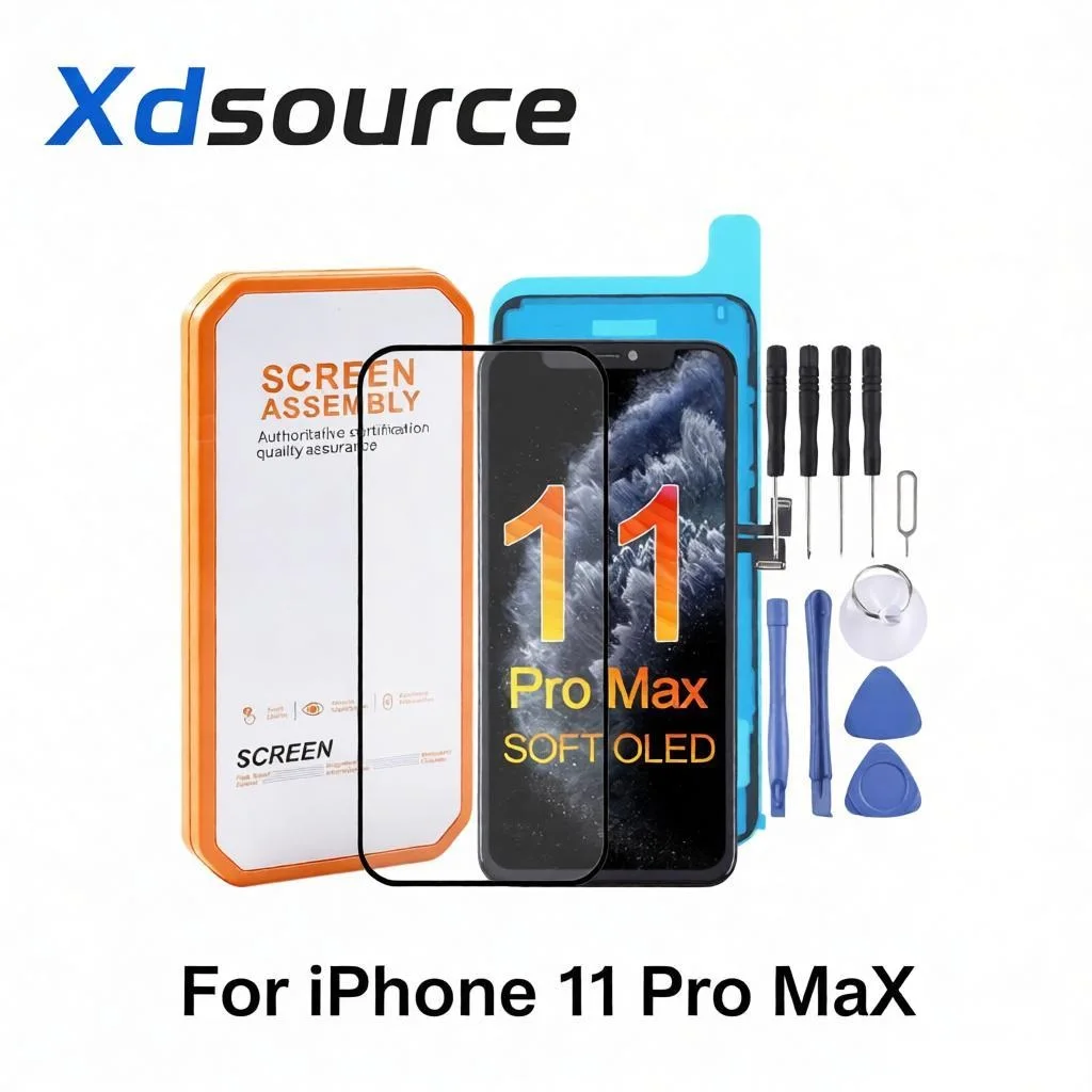 Soft OLED LCD Screen For iPhone 11 Pro Max
